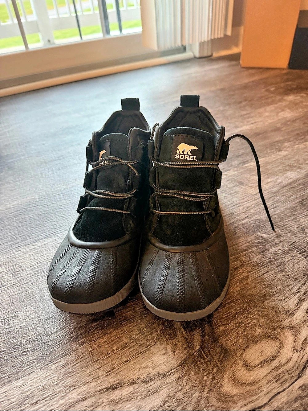 Sorel Out and About Boot Black Winter Boots US 9